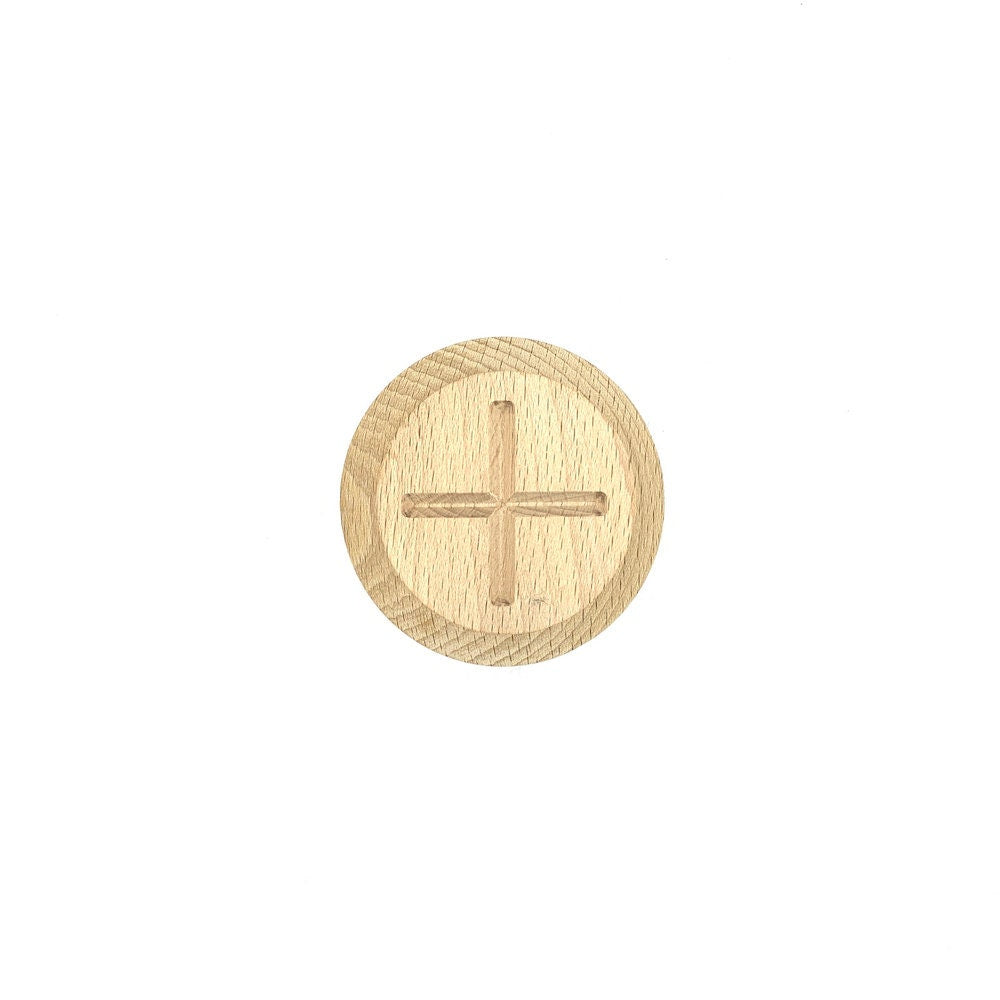 Russian Holy Bread Prosphora Seal - 8cm - Jesus Christ