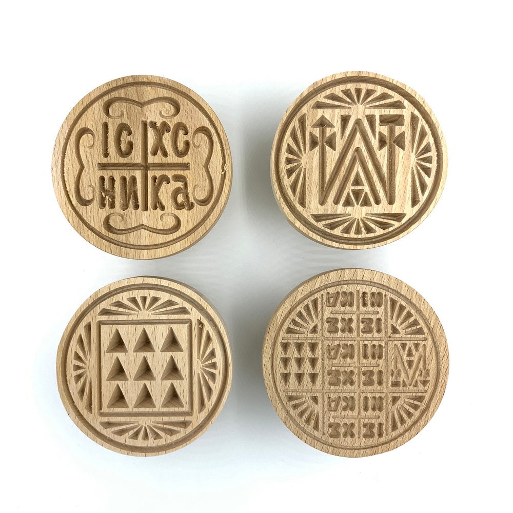 Holy Bread Small Seals Set of 4 pcs - Each 8cm