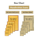 Order a Handwritten Icon