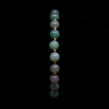 Agate [Green Onyx] 24k Gold Plated Christian Woman Bracelet