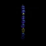Amethyst 24k Gold Plated Christian Woman Bracelet