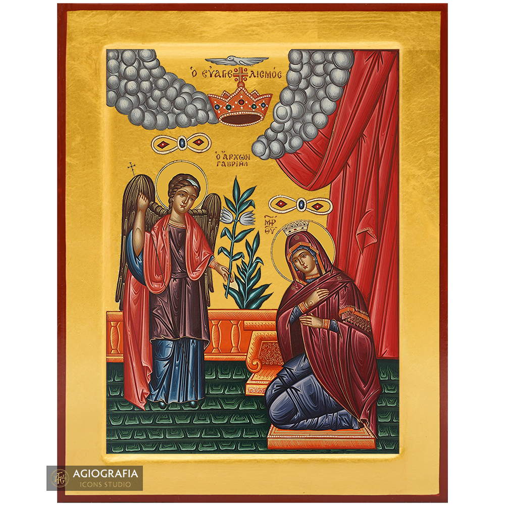 Annunciation of Theotokos [Handwritten]