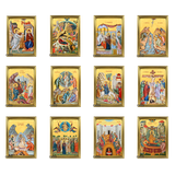 Set of 12 Festal Icons (Dodekaorto)