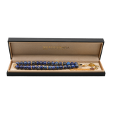 Lapis Lazuli 24k Gold Plated 33 beads Christian Decorative Rosary [Limited Edition]