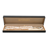 Pearls [Pink] 925 Sterling Silver Plated 33 beads Christian Decorative Rosary [Limited Edition]