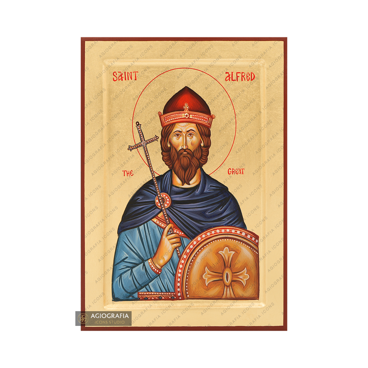 Saint Alfred the King [Handwritten]