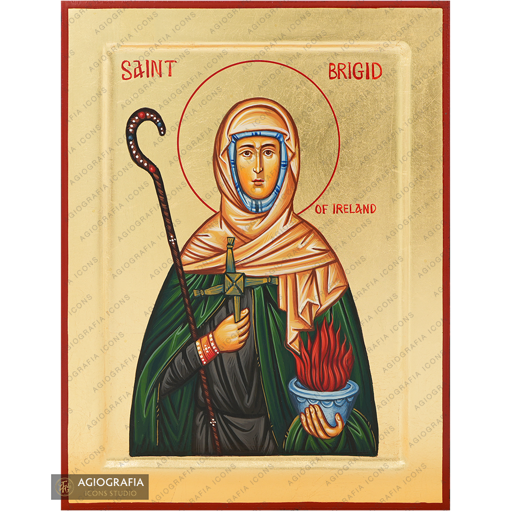 Saint Brigid of Ireland [Handwritten]