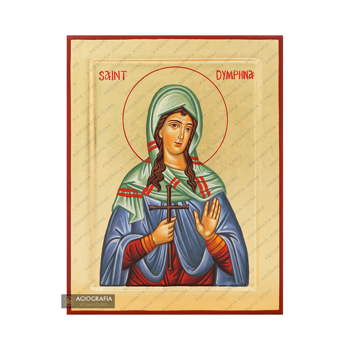 Saint Dymphna [Handwritten]