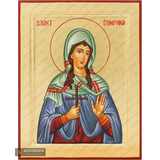 Saint Dymphna [Handwritten]