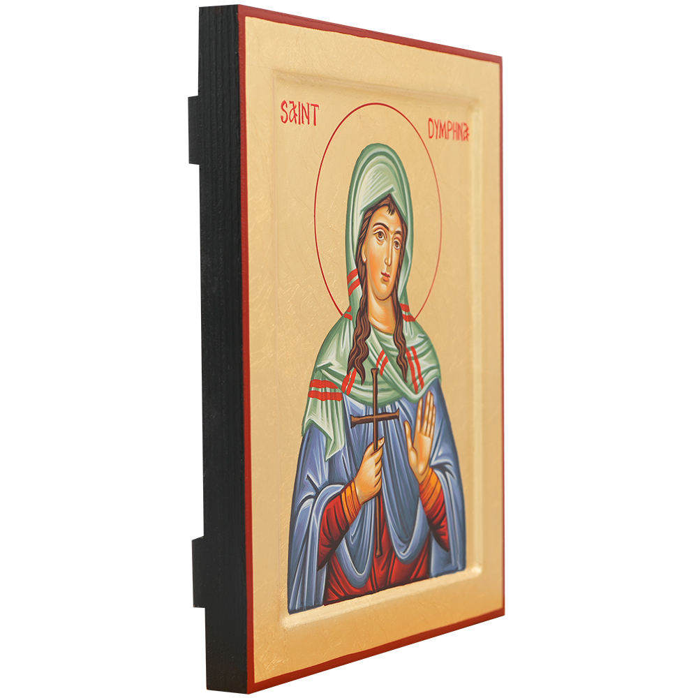 Saint Dymphna [Handwritten]