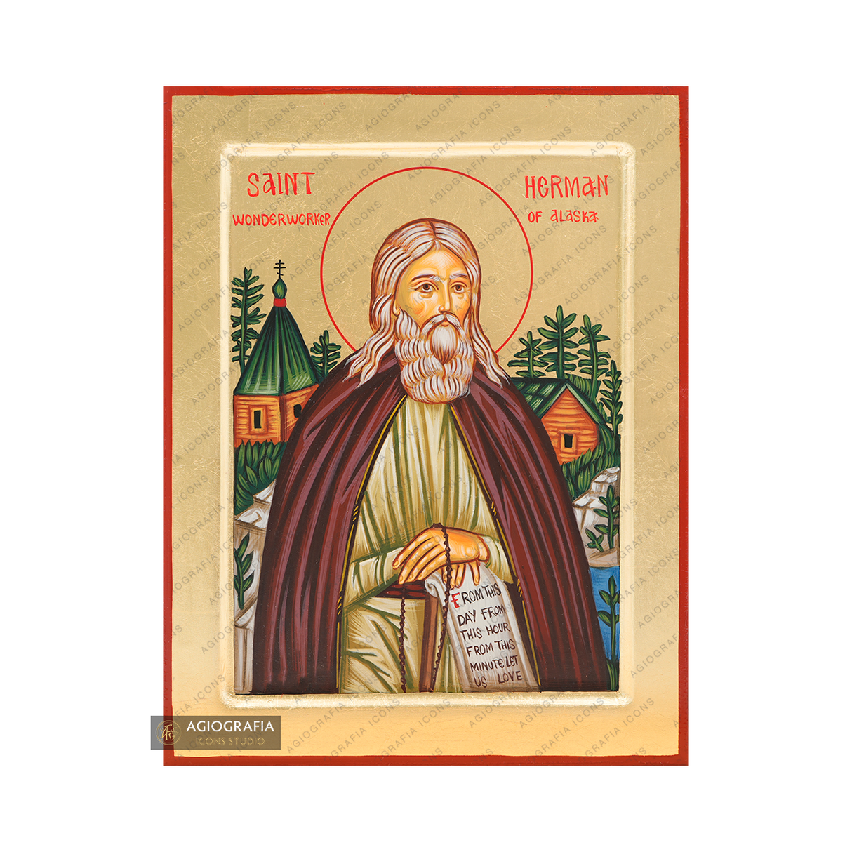Saint Herman of Alaska [Handwritten]