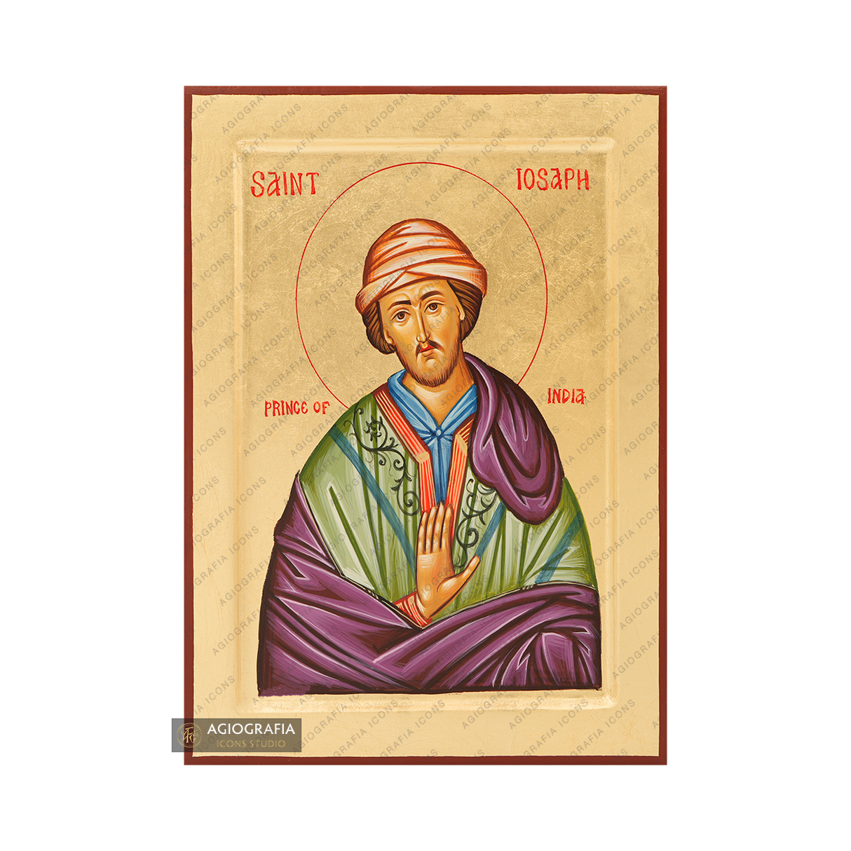 Saint Iosaph of India [Handwritten]