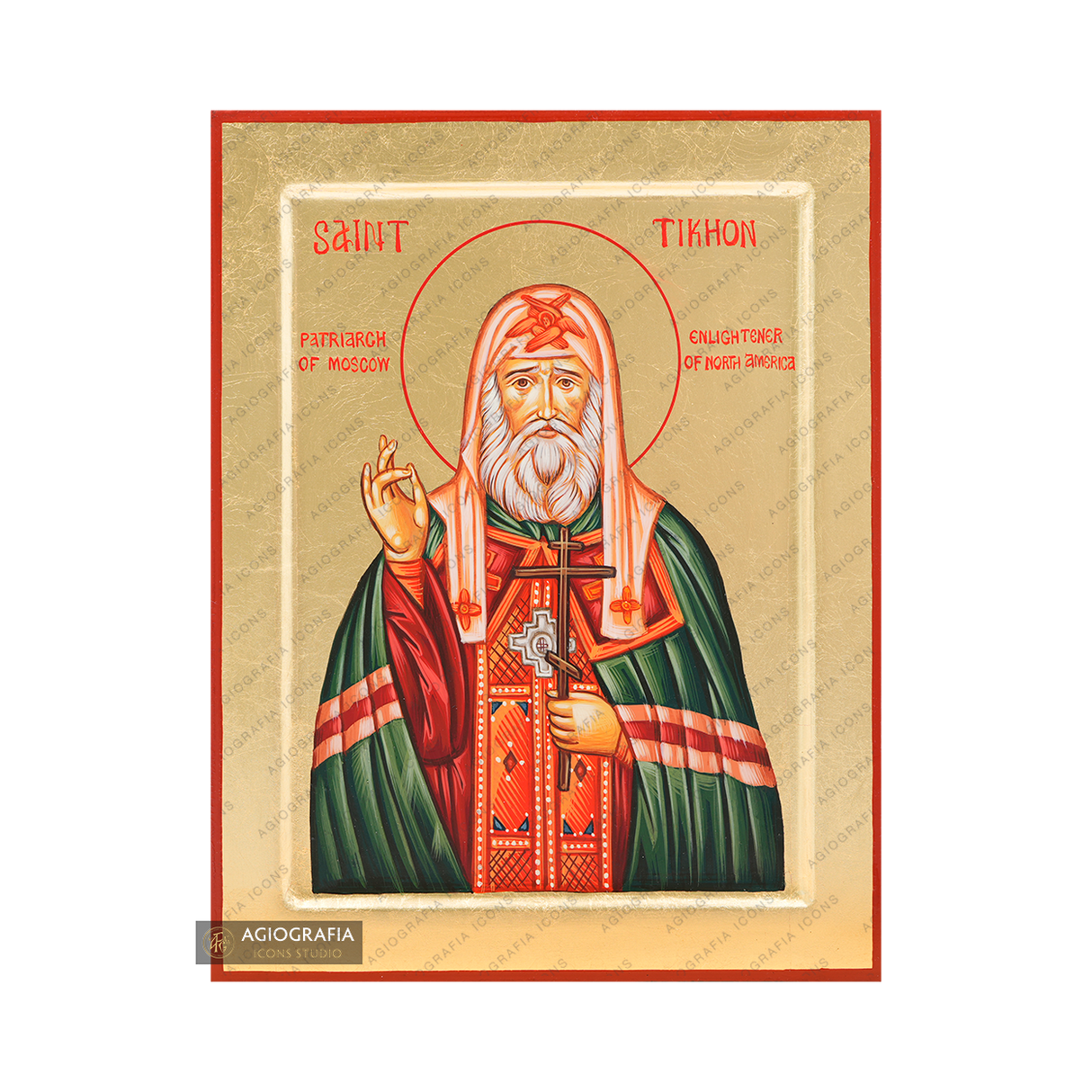 Saint Tikhon of Moscow [Handwritten]