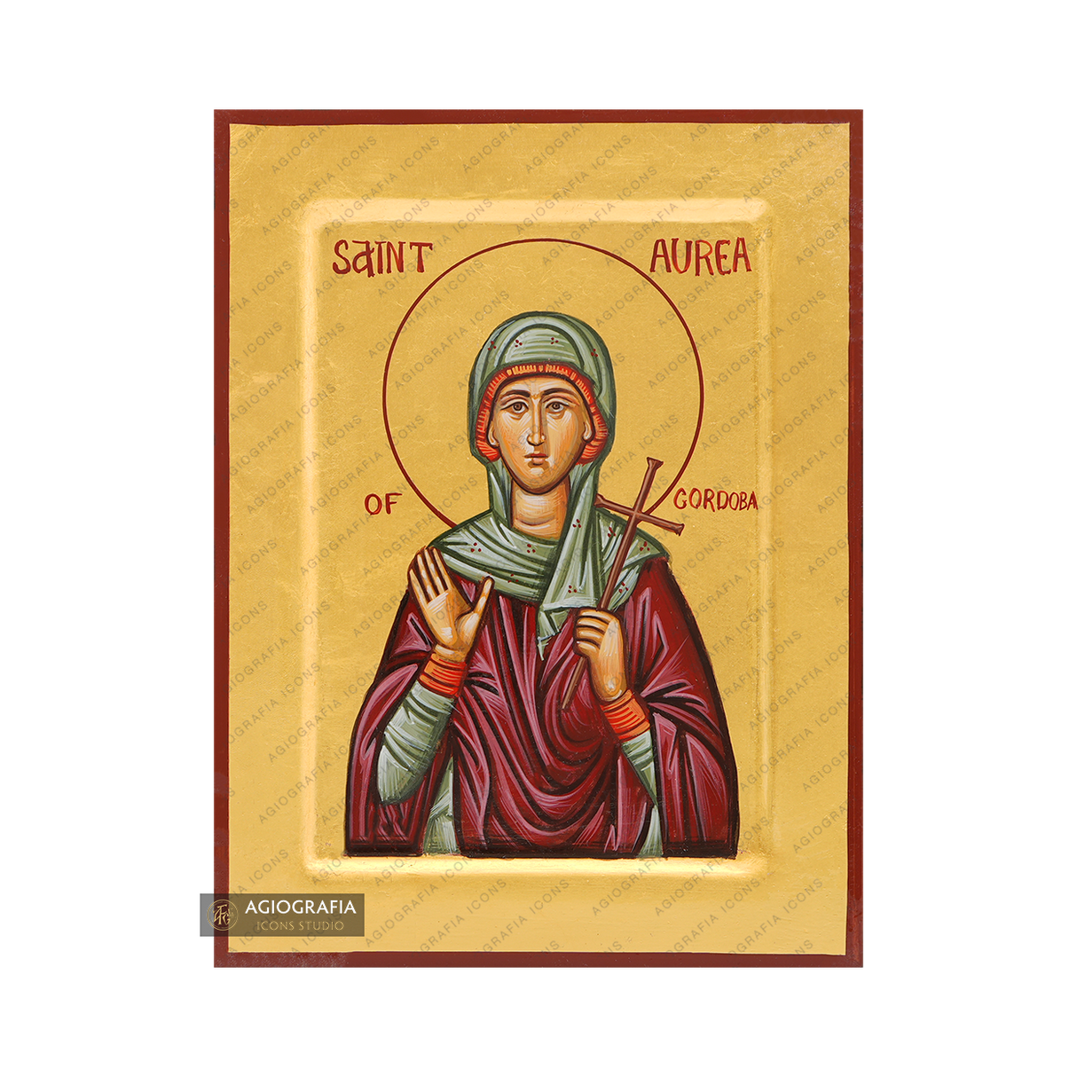 Saint Aurea of Cordoba [Handwritten]