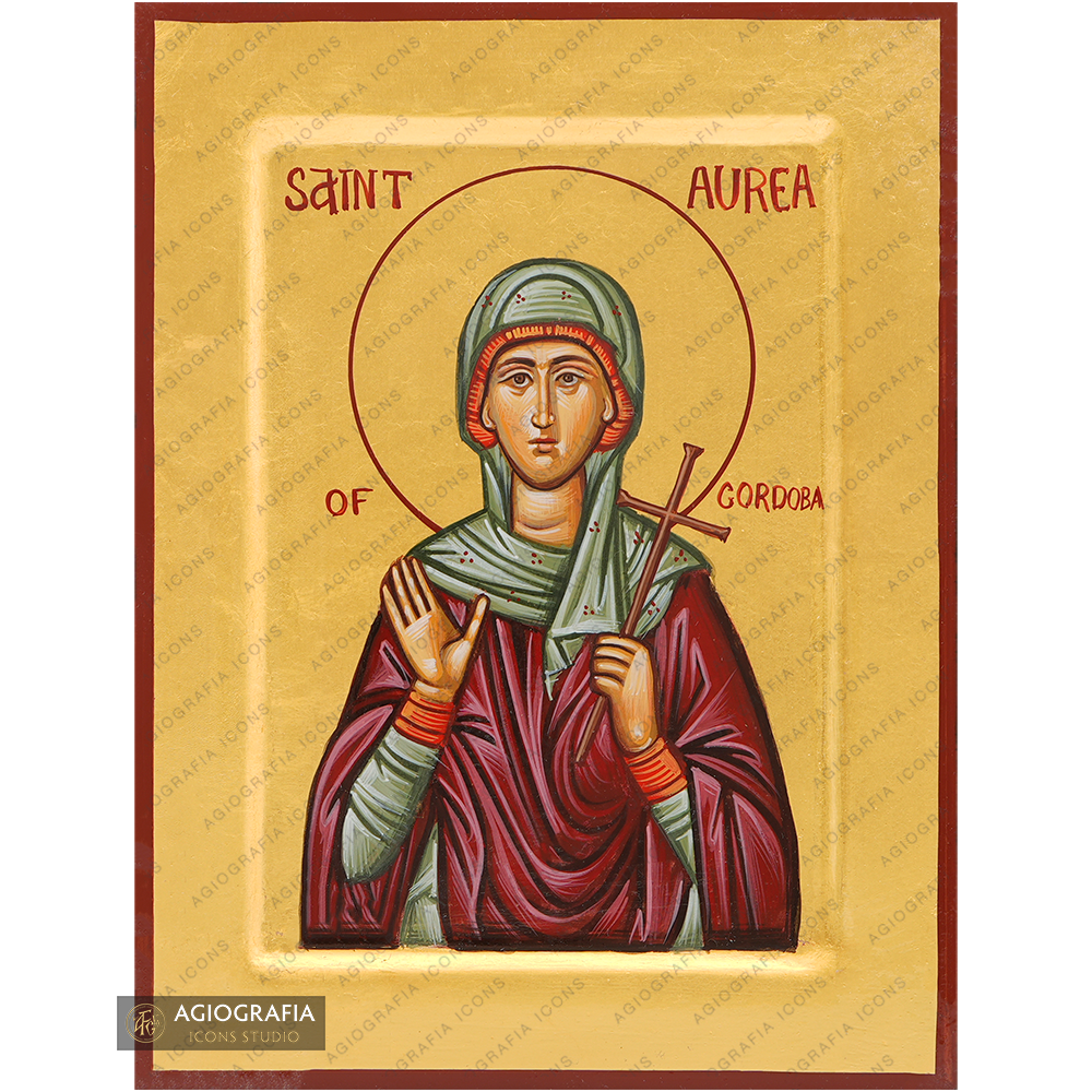 Saint Aurea of Cordoba [Handwritten]