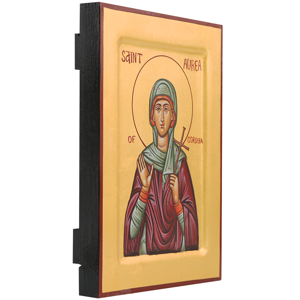 Saint Aurea of Cordoba [Handwritten]