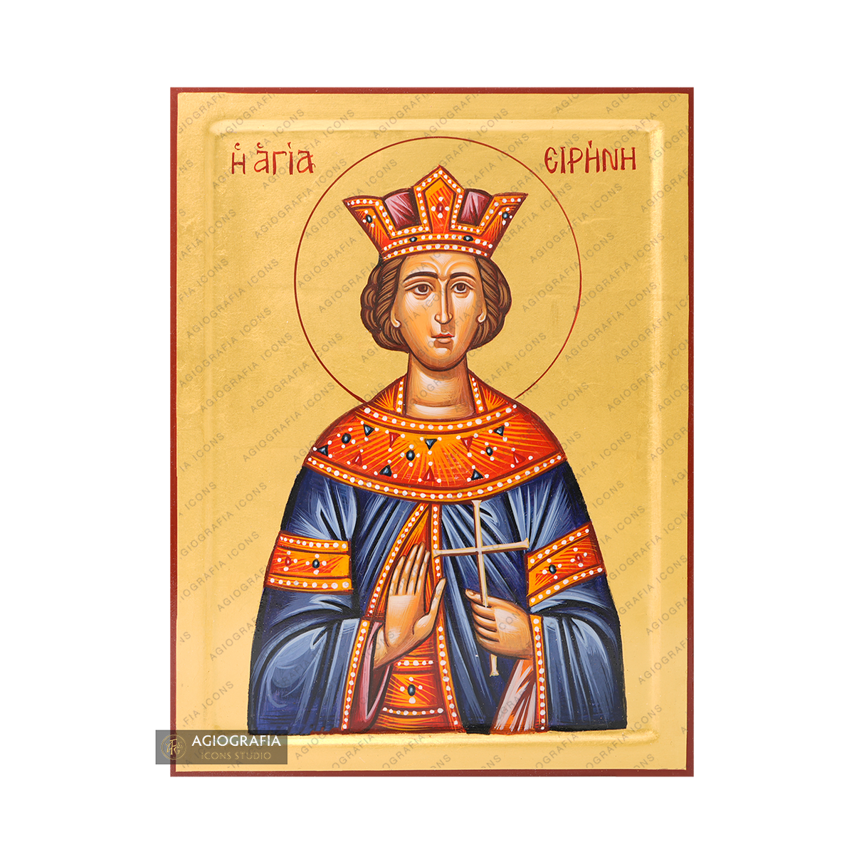 Saint Irene [Handwritten]