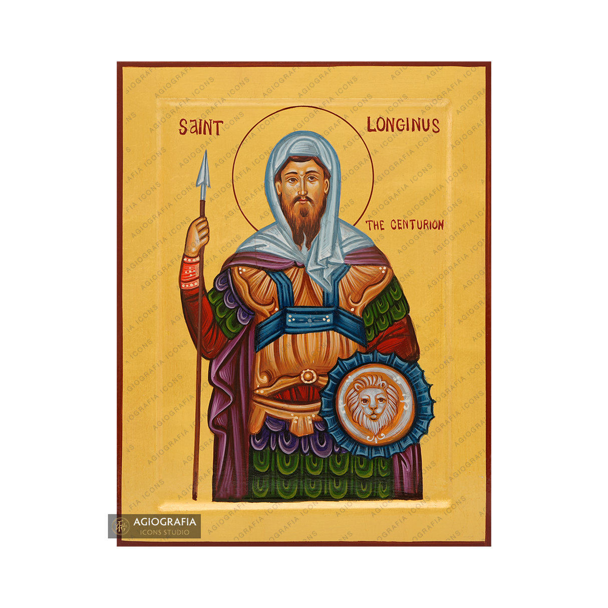 Saint Longinus the Centurion [Handwritten]