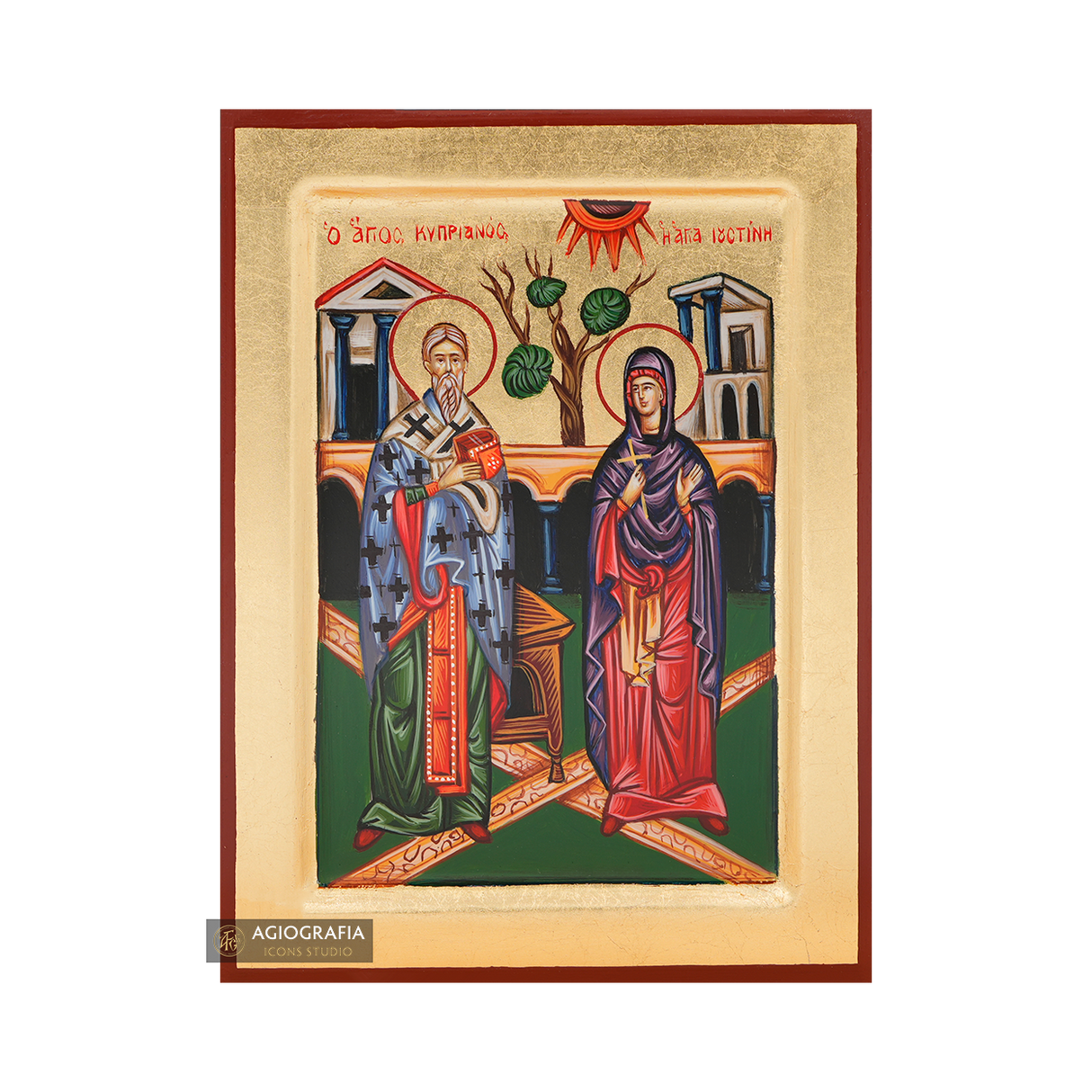 Saints Cyprian and Justina [Handwritten]