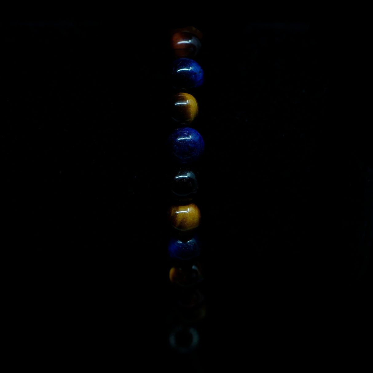 Tiger’s Eye Sterling Silver Christian Woman Bracelet