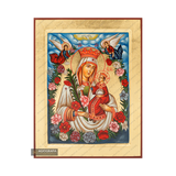 Virgin Mary Mystical Rose [Handwritten]