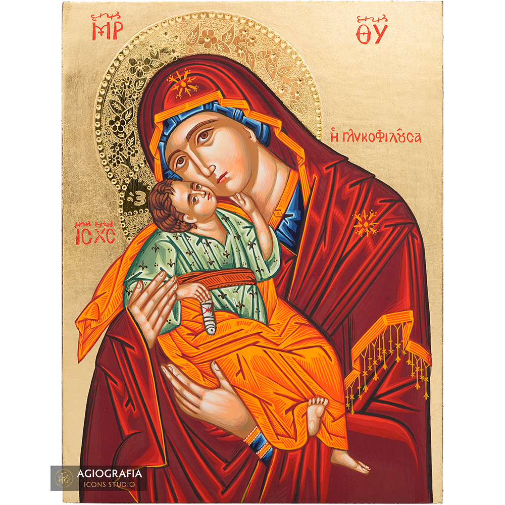 Virgin Mary Sweet Kissing [Handwritten]