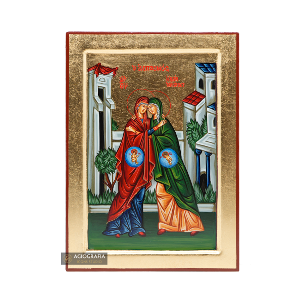 Visitation of Virgin Mary and Saint Elizabeth (Embrace) [Handwritten] - Image 8