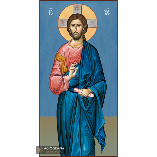 Jesus Christ, Virgin Mary, Archangels Michael & Gabriel (4 Icons set) - Image 3