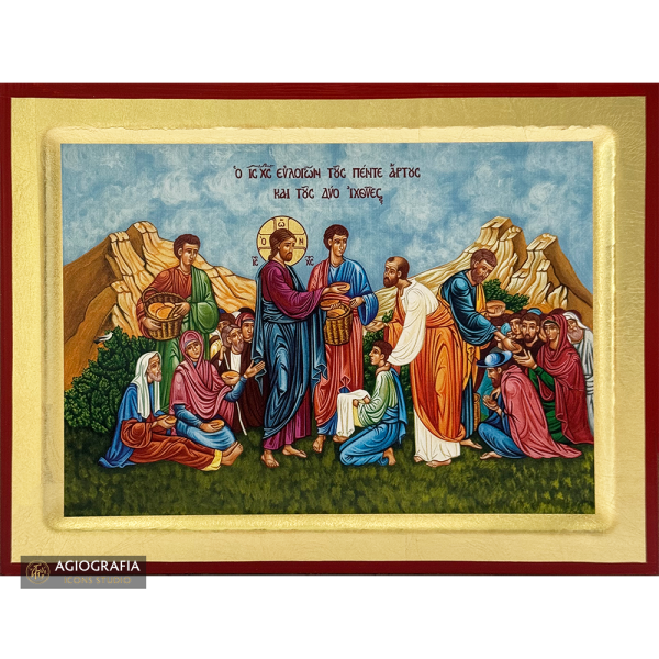 Miracles of The Lord Set n.2 (3 small Icons) - Image 4