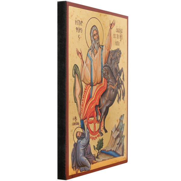 Prophet Elijah (Elias) carried to heaven in a chariot of fire - Image 2