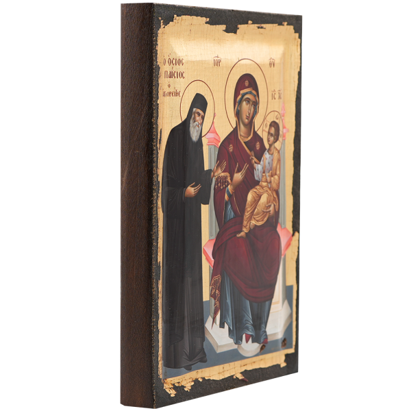 Saint Paisios Deesis to Virgin Mary - Image 2