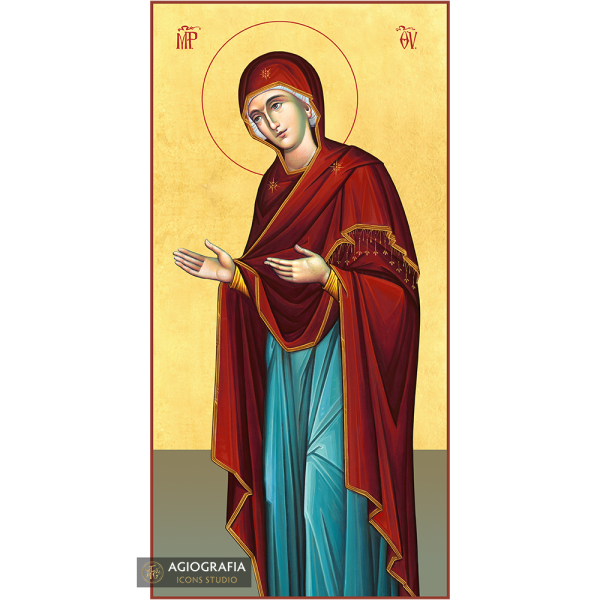Jesus Christ & Virgin Mary (2 Icons set) - Image 3