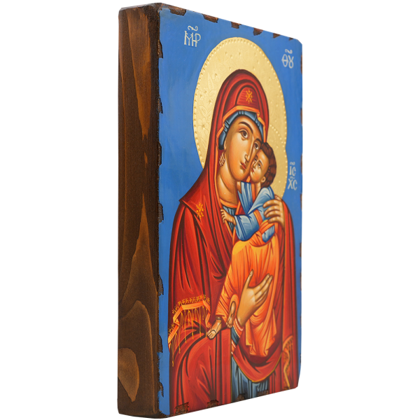 Virgin Mary holding Jesus Christ [Handwritten] - Image 2