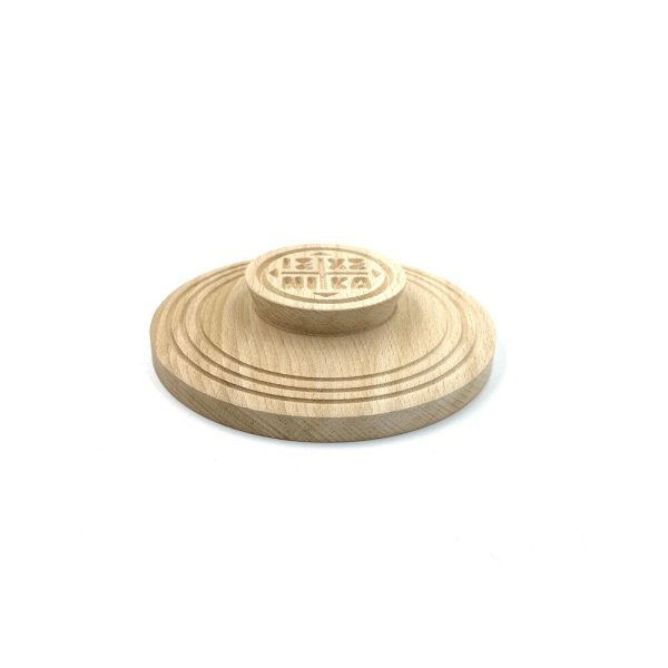 Holy Bread Prosphora Seal - 16cm - Natural wood - Christian Orthodox Stamp - Traditional Orthodox Prosphora - Jesus Christ, Theotokos Angels