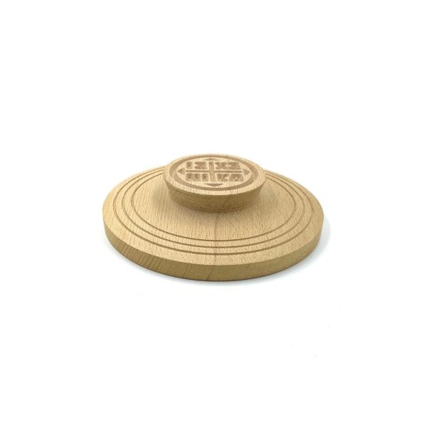 Saint George Holy Bread Prosphora Seal - 16cm - Natural wood - Christian Orthodox Stamp - Traditional Orthodox Prosphora