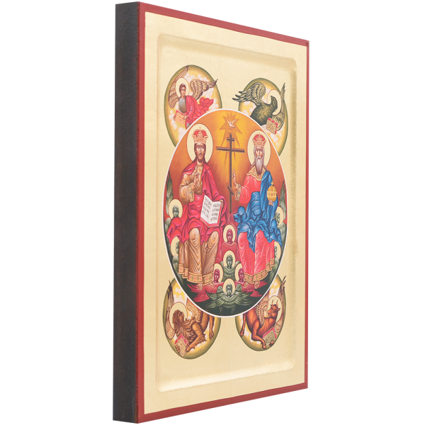 The Holy Trinity with the 4 Evangelists - Image 2